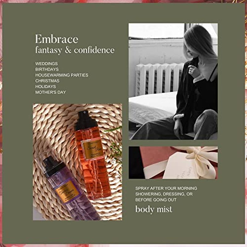 Clean-n-Fresh Body Spray Mist for Women - Pack of 3 Fragrances