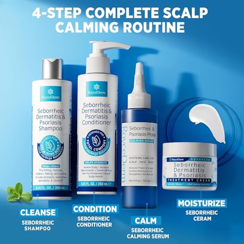Roycederm Seborrheic & Psoriasis Calming Serum, 2 Pack