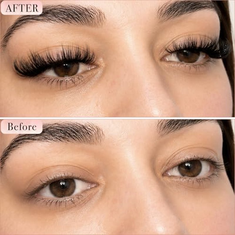QUNETY Cat Eye False Eyelashes - Wispy Lash Strips for Daily Glam