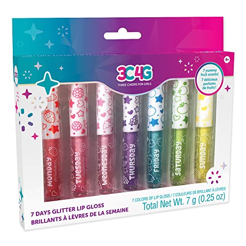 Make It Real 7-Piece Flavored Lip Gloss Set for Girls