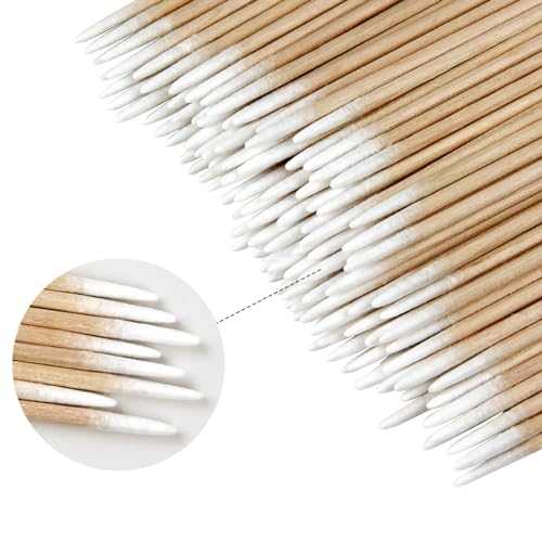 Eyxformula 1000 Count Precision Tip Cotton Swabs - 4 Inch Micro Applicators for Makeup & Cleaning