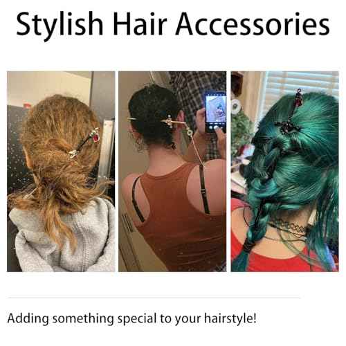 4Pcs Sword Hair Stick Retro Metal Hair Sticks Ancient Style Swords Hair Chopsticks for Women and Men, Chinese Hair Pins Hair Sticks Hair Daggers with Tassels for Hair Accessories