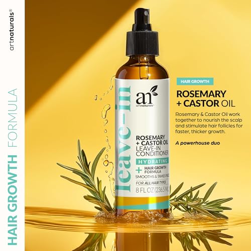 Artnaturals Rosemary & Castor Oil Leave-In Conditioner 8oz