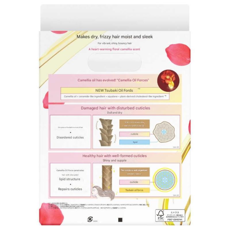 Moist Repair Hair Shampoo & Conditioner Refill Set with Camellia Oil
