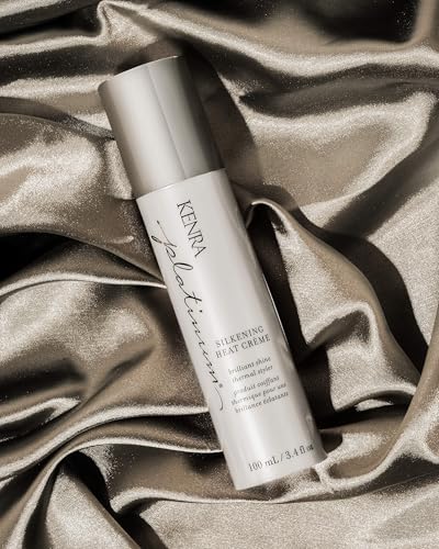 Kenra Platinum Silkening Heat Crème | 3.4 fl oz | Heat Protectant Styling Cream