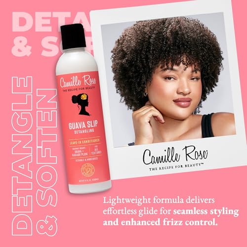 Camille Rose Guava Slip Leave-In Detangler - 8oz