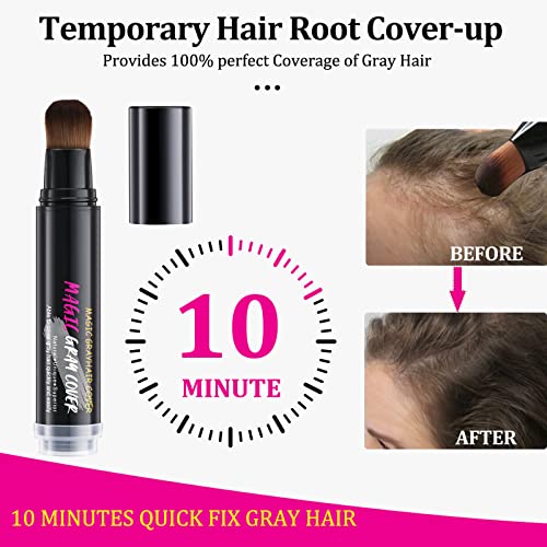 Root Touch Up Hairline Powder Stick - Dark Black