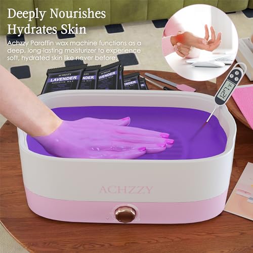 Achzzy Lavender Paraffin Wax Refills - 6 Pack Blocks for Hand & Feet