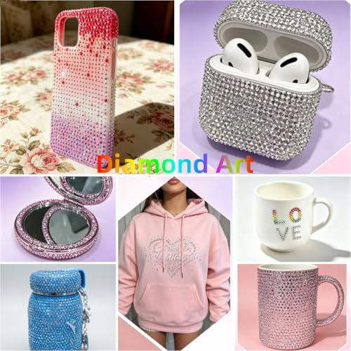 Jelly Rhinestones Bedazzling Kit - 40000 Pcs 40 Colors with Glue