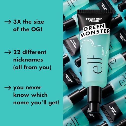 e.l.f. Power Grip Primer Jumbo 2.5 Fl Oz Hydrating & Makeup-Locking Gel
