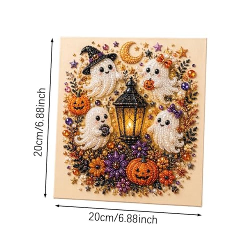 Halloween Ghost Pearl Art Diamond Painting Kit