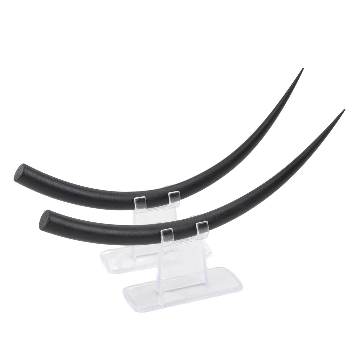 Large Eyelash Teaching Display Model B C Eyelash Training Tool with Base for Beauty Lash Schools