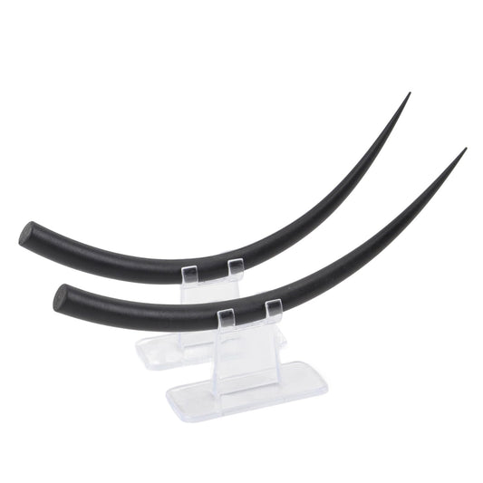 Large Eyelash Teaching Display Model B C Eyelash Training Tool with Base for Beauty Lash Schools