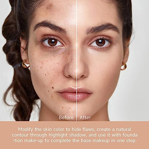 12-Color Full Coverage Concealer Palette with Brushes