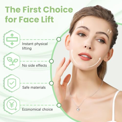 Facetapes for Lifting Invisible, Neck Tape Lift Turkey Neck, Instant Face Lift Tape Matte Invisible for Lifting Jowls, Eyes, Loose Skin, Wrinkles, Sagging Skin, Double Chin (1 Count (Pack of 200))