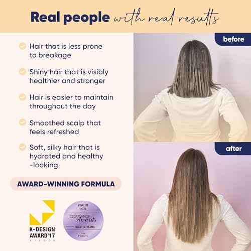 Moerie Volumizing Shampoo and Conditioner for Hair Loss - Thickening Products with Ingredients of Natural Origin - Over 100 Active Ingredients for Thick, Long, Luscious Hair, Double Set