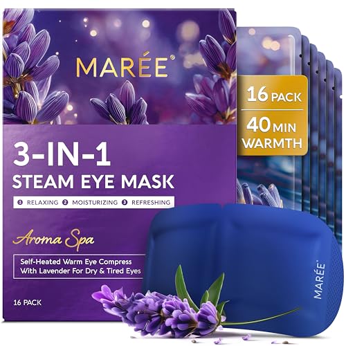 MAREE Heated Eye Mask for Dry Eyes & Tired Eyes Relief