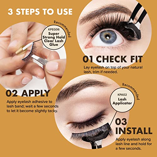 i-ENVY 100% Real Mink Eyelashes 3D Multi-Curl