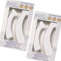 Satin Smooth EZ Grip Eyebrow Wax Strips ? Non-Woven Eyebrow Waxing Strips, Upper Lip & Brow Wax Strip, Facial Hair Removal Women, 100 ct, 2 Pack