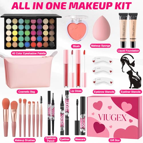 Viugex All-in-One Makeup Kit for Women & Beginners