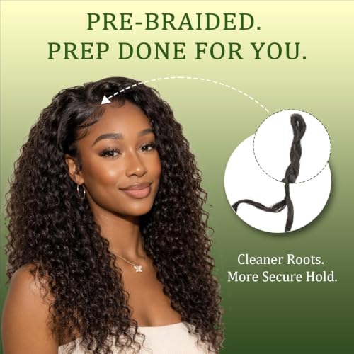 12 Inch Pre-Looped Burmese Curly Crochet Hair 8 Pack 1B 14in Tips — K-ThermSilk Fiber