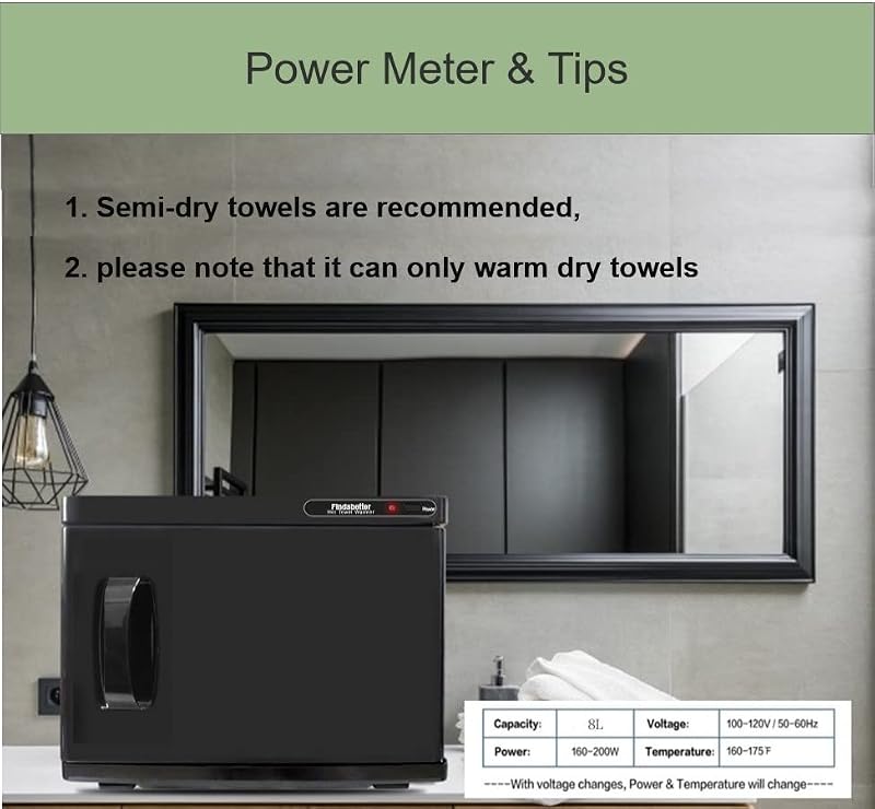 8L Hot Towel Warmer Cabinet for Salon & Spa