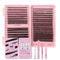 Lash Extension Kit 640pcs Cluster Lashes 8-18mm with Tools