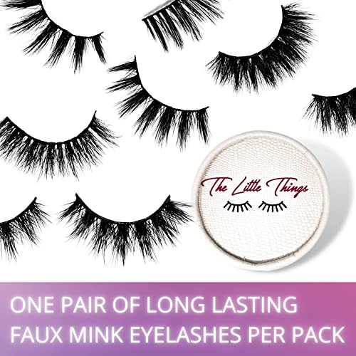 The Little Things Lashes (M41) | Lilly 3D Faux Mink Lashes Natural Looking Volume