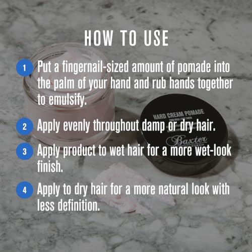 Baxter of California Hard Cream Pomade - Firm Hold