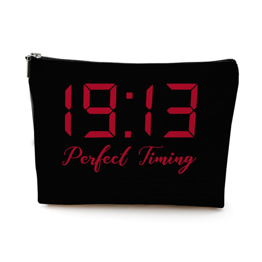 LONGXIN Greek Sorority Gift Paraphernalia Gifts for Women Sister Best Friend Make up Bag Delta Cosmetic Bag Sorority Gift Makeup Zipper Pouch Bag