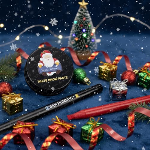 Eyebrow Mapping Kit with White Brow Paste & 2 Peeling Pencils