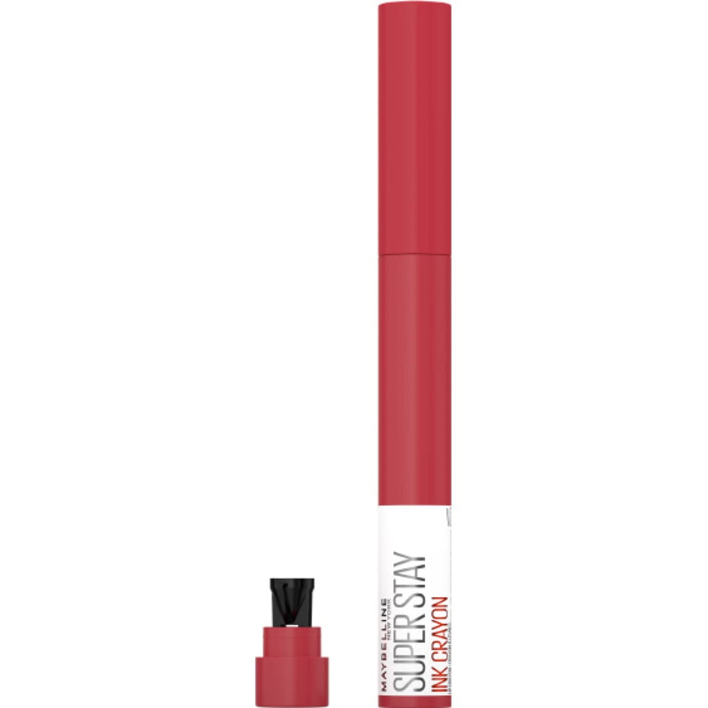 Maybelline Super Stay Ink Crayon Matte Longwear Lipstick Makeup, 140 Work for It, 0.04 oz