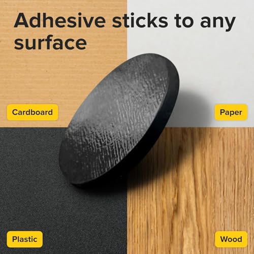 X-bet MAGNET 0.8x0.08 Inch Round Sticky Magnetic Dots - 120 pcs