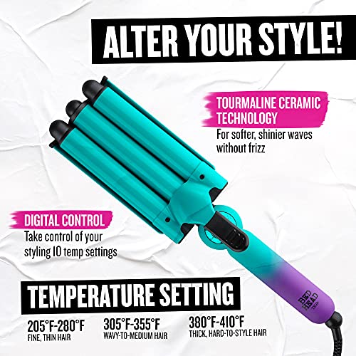 Bed Head Wave Affair 3 Barrel Hair Waver | 410°F Waves