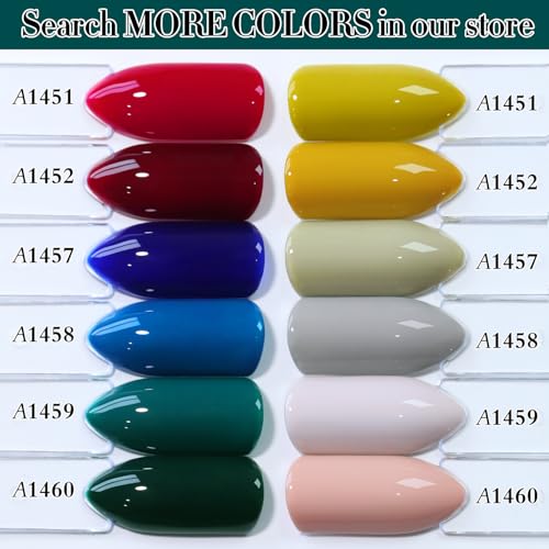 Double Rhythm Teal Green 15ML Gel Nail Polish - Same Color, Soak Off, Long-Lasting