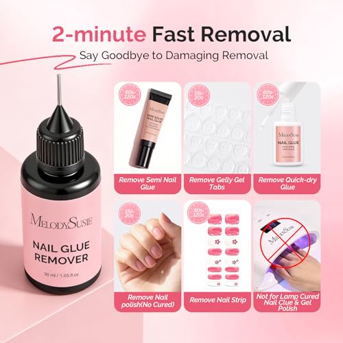 MelodySusie Nail Glue Remover 30ML Acetone-Free