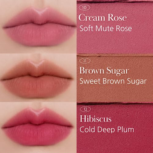 BBIA Last Powder Lipstick - Matte Finish, Long-Lasting, Cream Rose