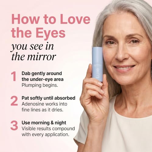 Luxe Korean Under Eye Balm – Lift & Firm 3-in-1