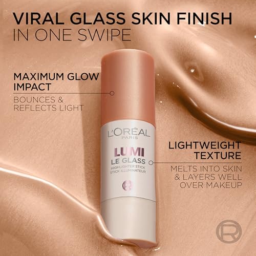 L'Oreal Paris Lumi Le Glass Highlighter Stick - Glassy Pearl