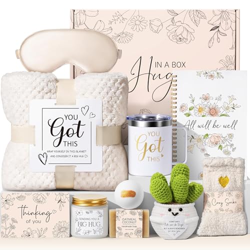 Get Well Soon Gift Basket for Women Spa & Self-Care Recovery Package