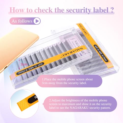 Anime Spire Lash Extensions 0.07D Curl 8-15mm Mix