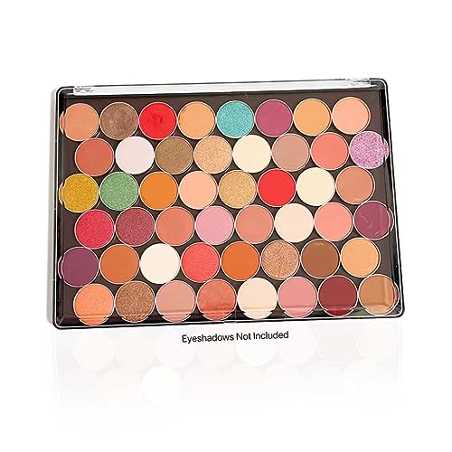 XL Magnetic Makeup Palette with Clear Cover - DIY Eyeshadow