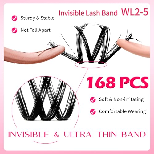 RITALASH Cluster Lashes - DIY Eyelash Extensions 10-18mm