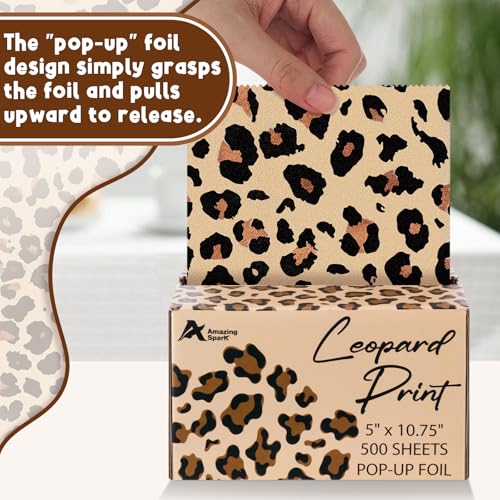 Hair Foils 500 Pop-Up Sheets 5"x10.75" Aluminum