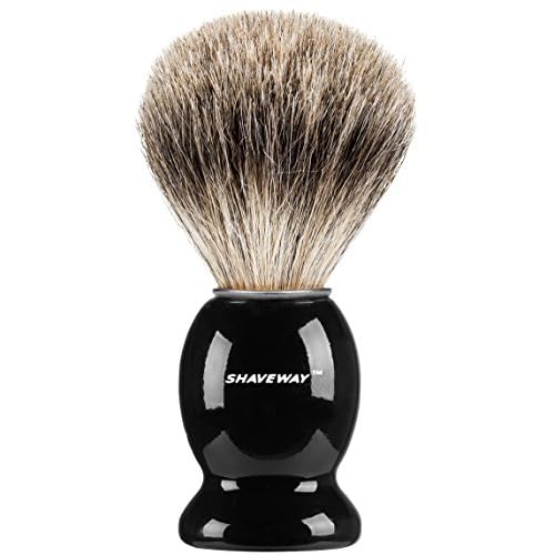 100% Pure Badger Shaving Brush Engineered to Deliver The Best Shave of Your Life. No Matter What Method You use, Safety Razor, Double Edge Razor, Staight Razor or Shaving Razor,. ¡¦