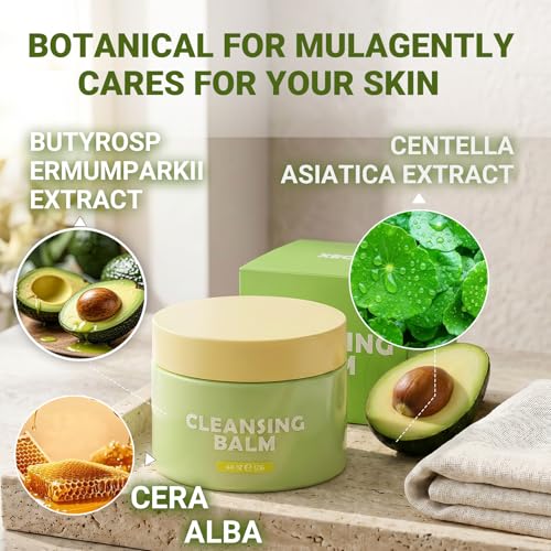 Makeup Cleansing Balm - Deep Silky Remover for All Skin Types