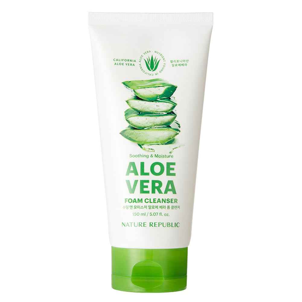 Nature Republic Mild & Moisture Aloe Vera Foam Cleanser (Old Ver.)