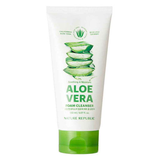 Nature Republic Mild & Moisture Aloe Vera Foam Cleanser (Old Ver.)