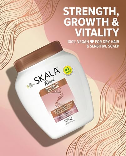 Skala Expert Biotin Bomb Hair Cream 1kg - Strengthens Damaged Hair