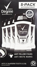 Degree Men Adrenaline Series Antiperspirant Deodorant 2.7oz x 5 + 1.7oz Extra Pack